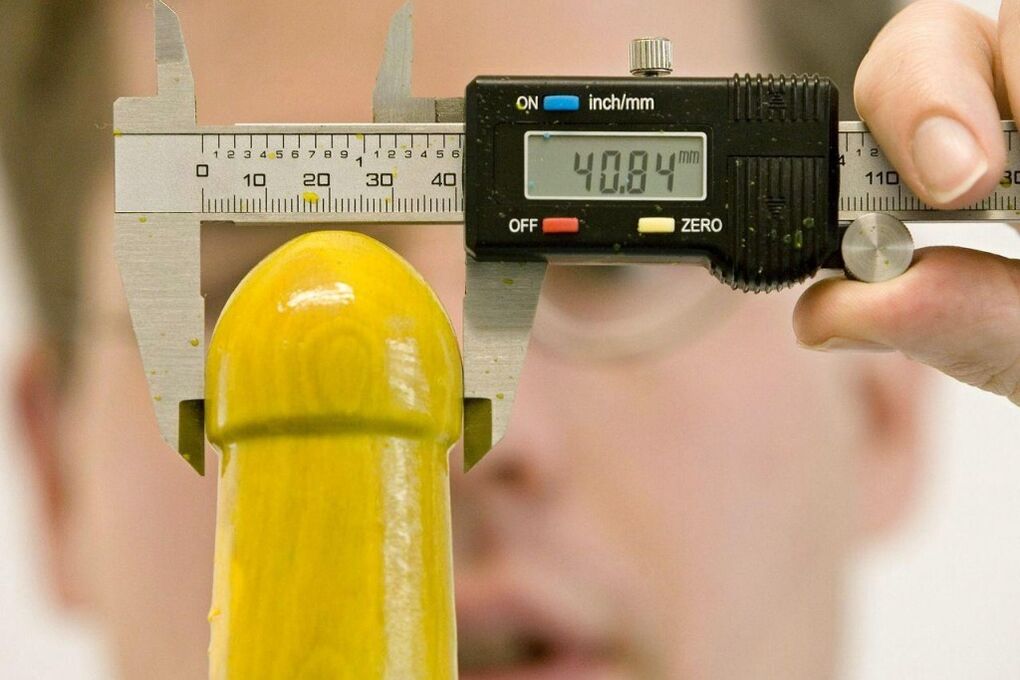 măsurarea volumului penisului înainte de mărire