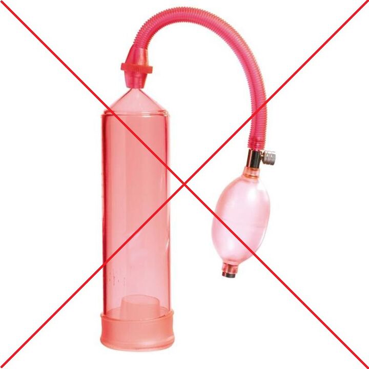 Contraindicații pentru utilizarea pompelor de vid
