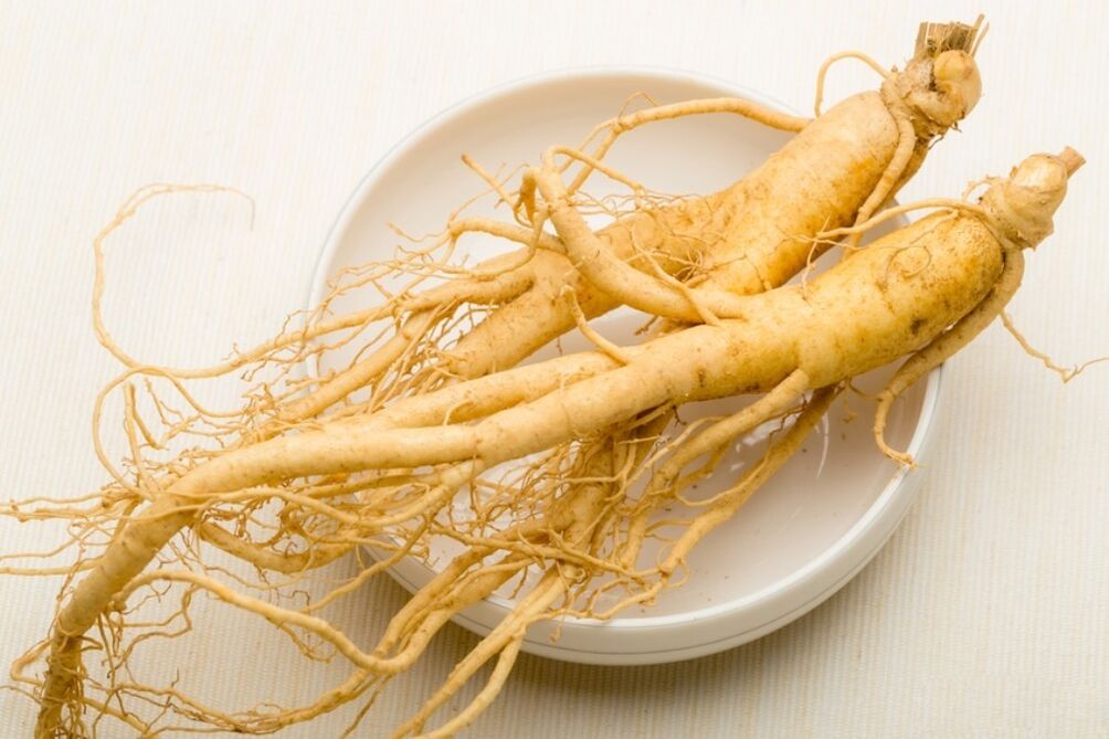 Rădăcina de ginseng este baza unei tincturi care mărește penisul